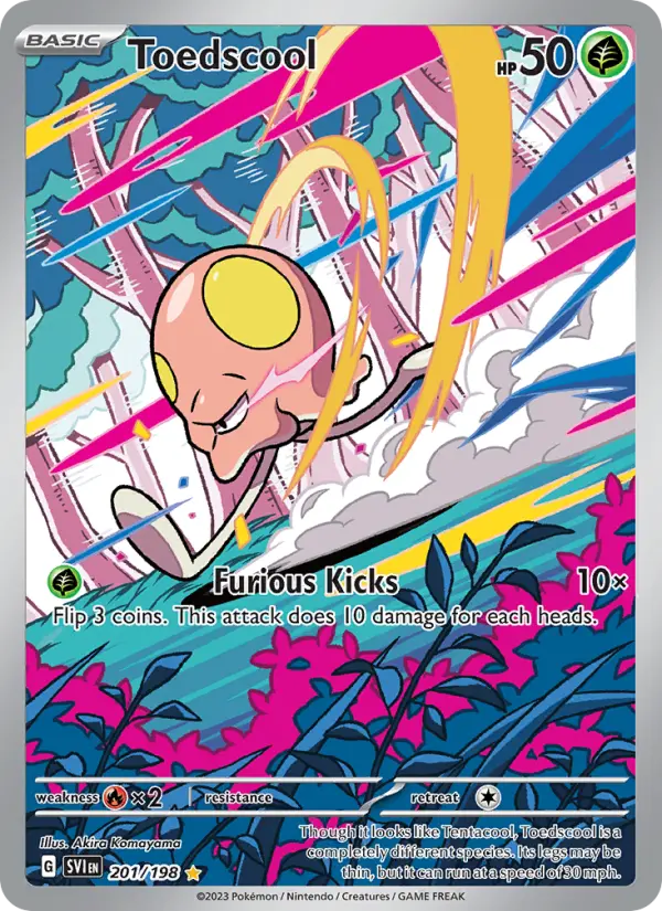 Toedscool, 201/198