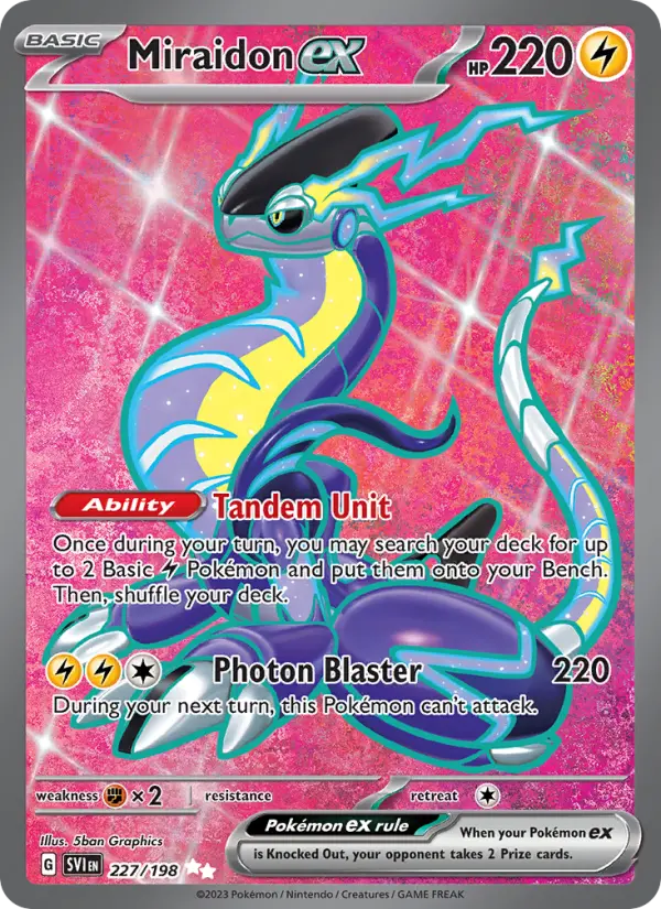 Miraidon ex, 227/198