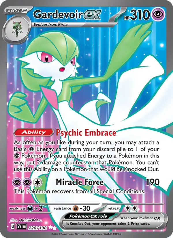 Gardevoir ex, 228/198