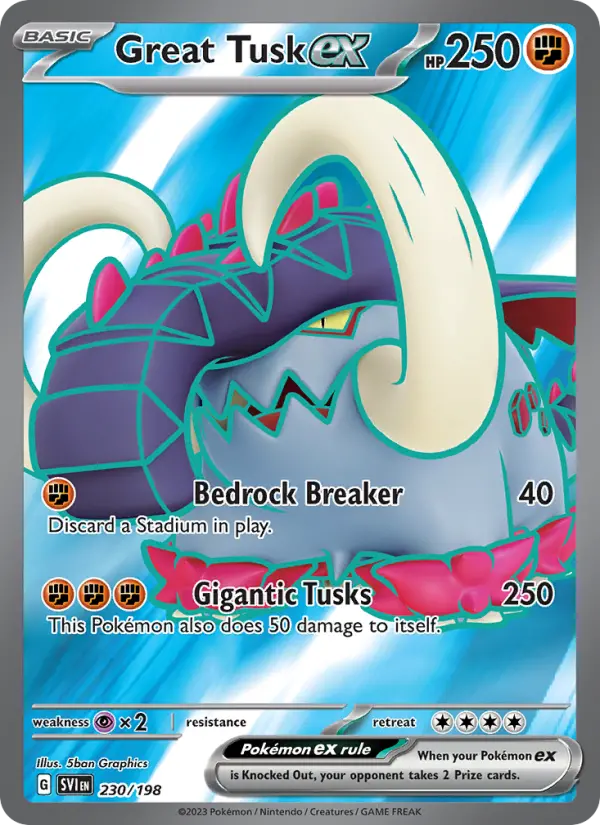 Great Tusk ex, 230/198