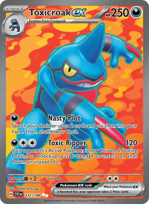 Toxicroak ex, 232/198