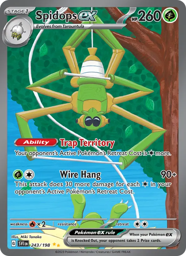 Spidops ex, 243/198
