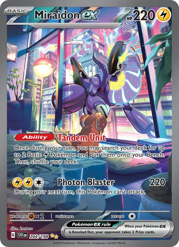 Miraidon ex, 244/198