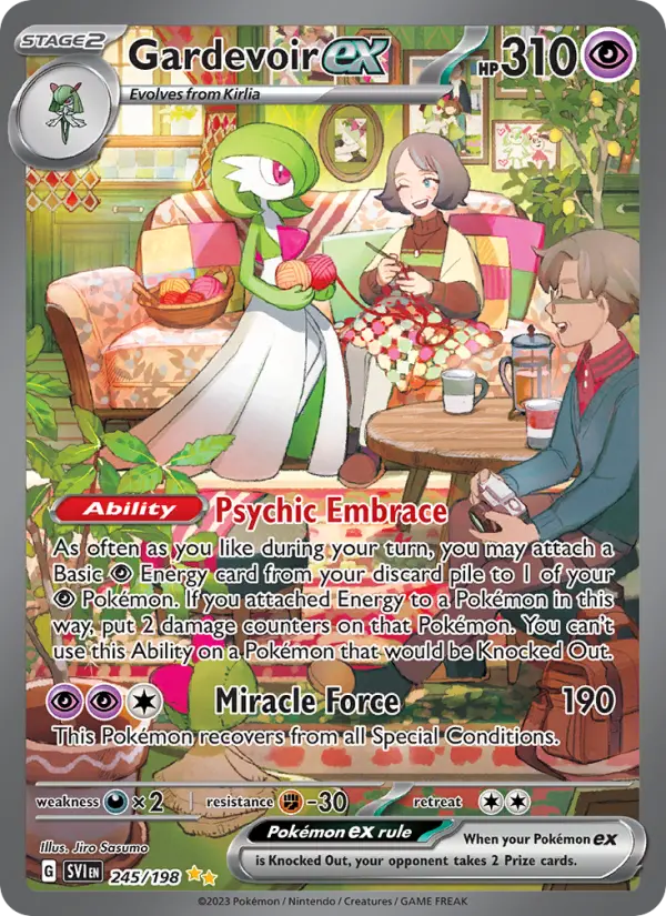 Gardevoir ex, 245/198