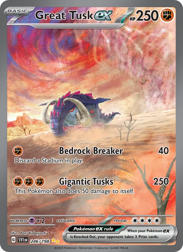 Great Tusk ex, 246/198