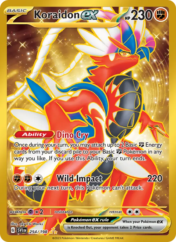 Koraidon ex, 254/198