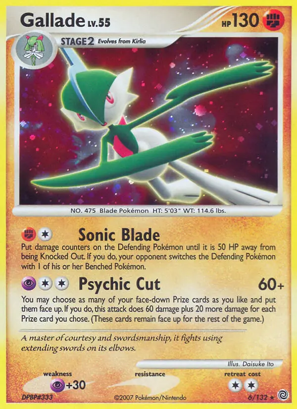 Gallade, 6/132