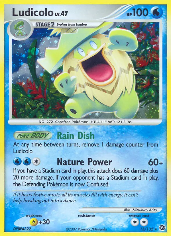 Ludicolo, 13/132