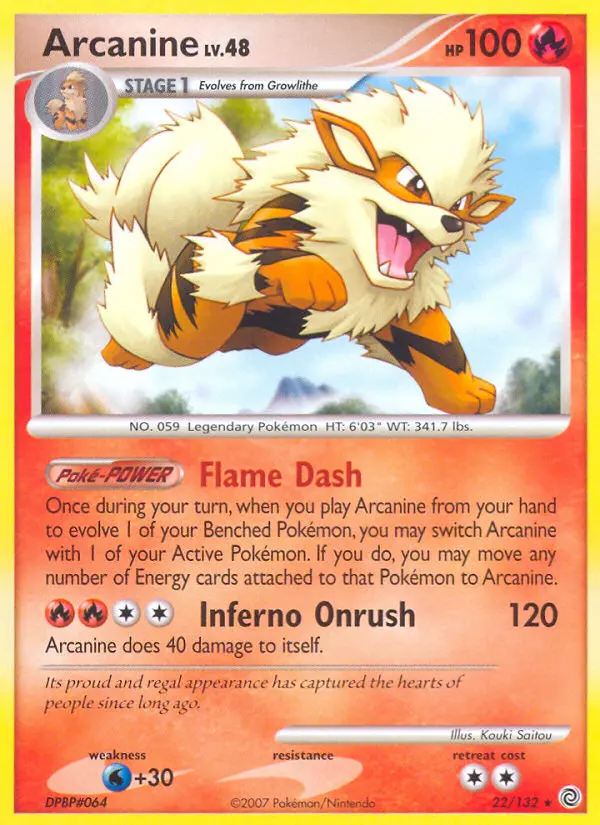 Arcanine, 22/132