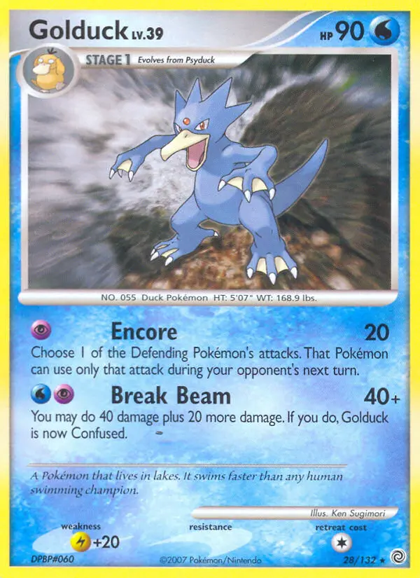 Golduck, 28/132