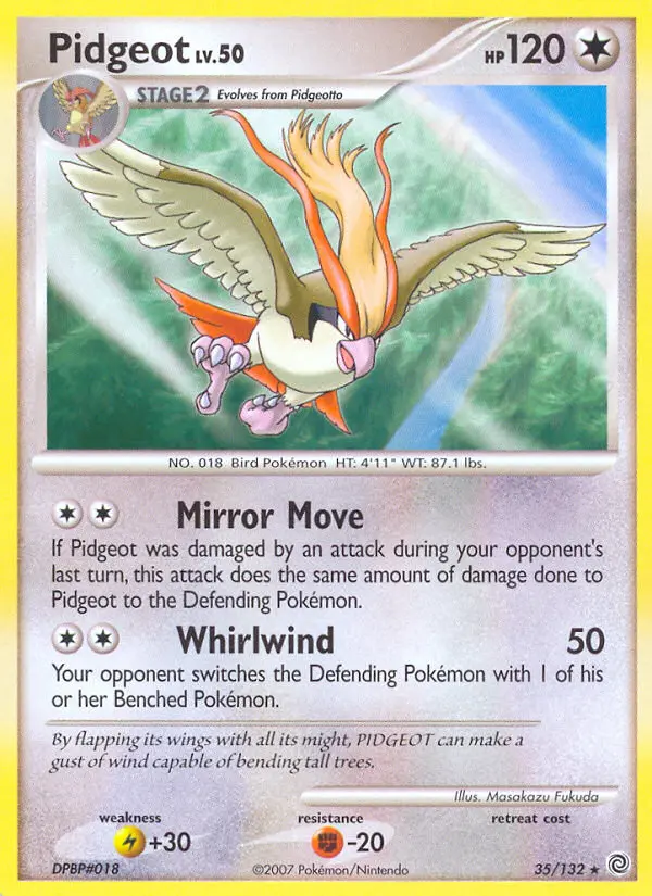 Pidgeot, 35/132