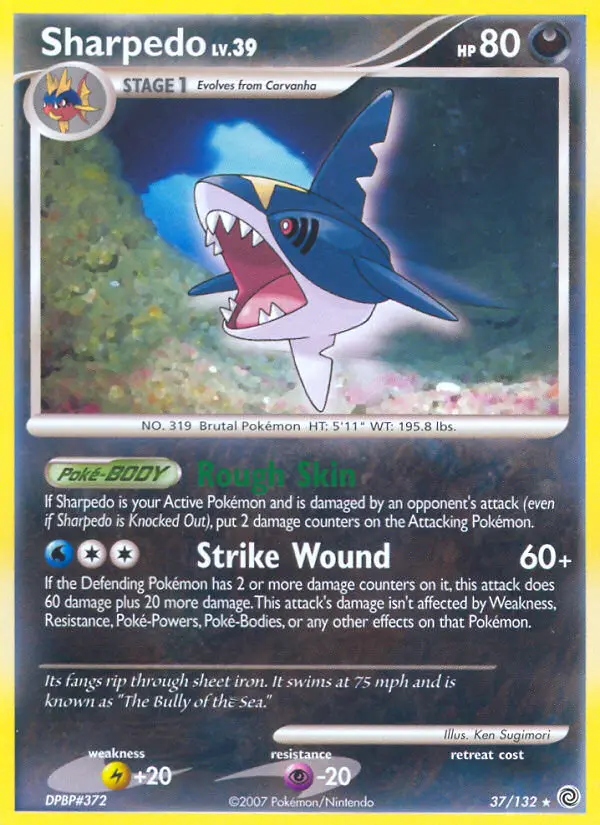 Sharpedo, 37/132