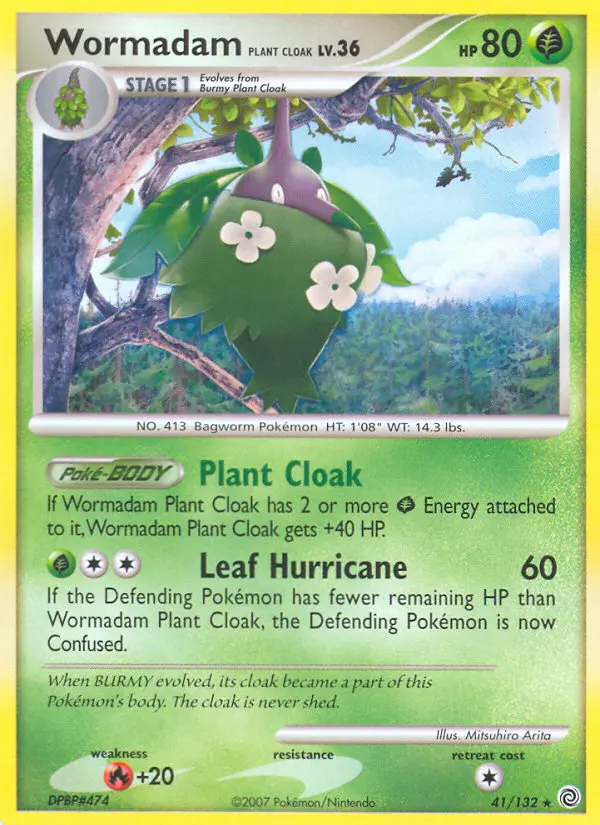 Wormadam Plant Cloak, 41/132