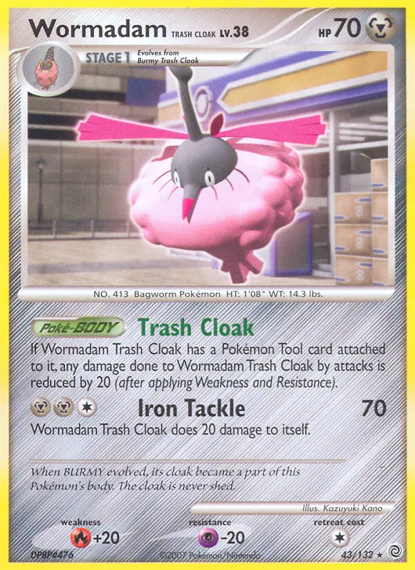 Wormadam Trash Cloak, 43/132