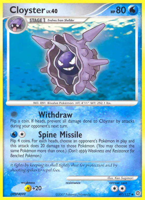 Cloyster, 47/132