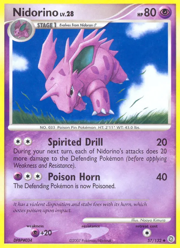 Nidorino, 57/132