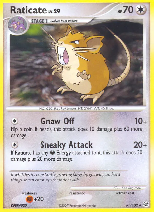 Raticate, 61/132