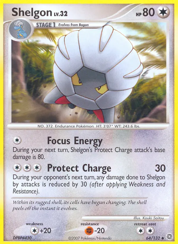 Shelgon, 64/132