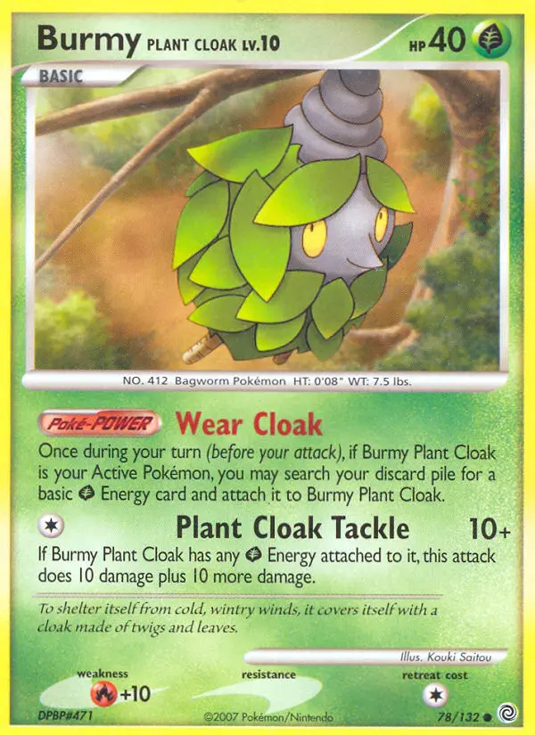 Burmy Plant Cloak, 78/132