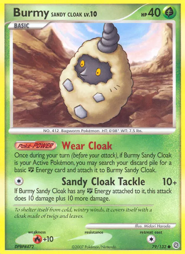 Burmy Sandy Cloak, 79/132