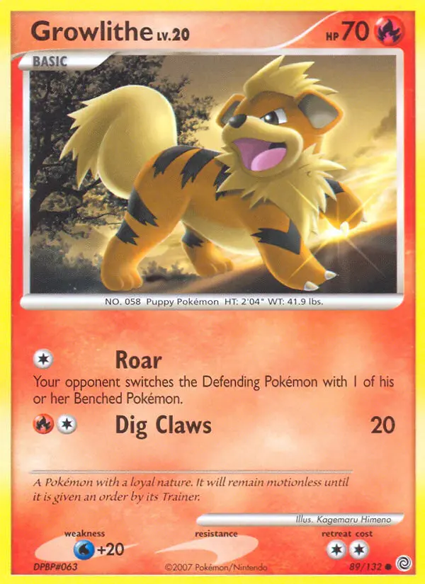 Growlithe, 89/132