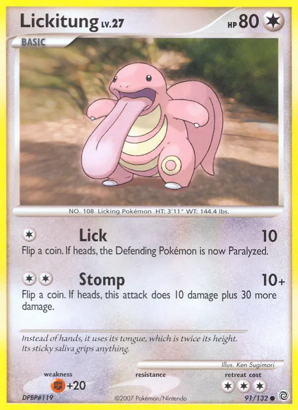 Lickitung, 91/132