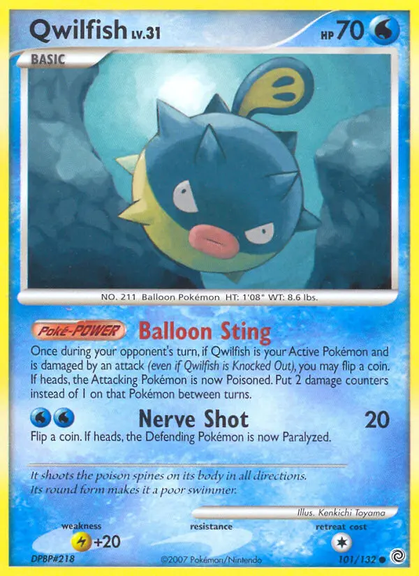 Qwilfish, 101/132