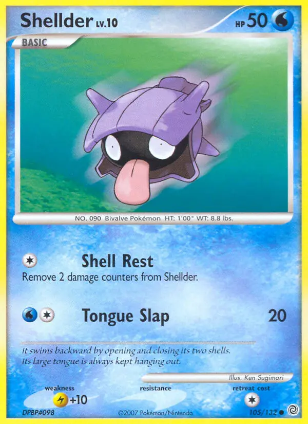 Shellder, 105/132