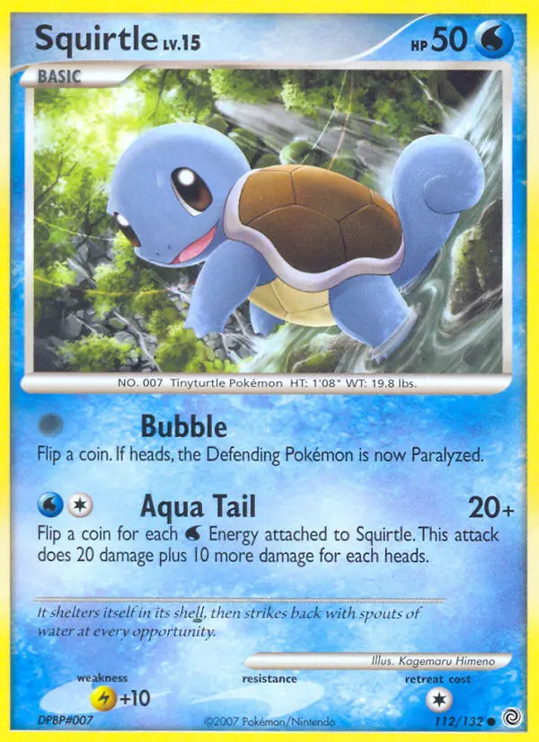 Squirtle, 112/132