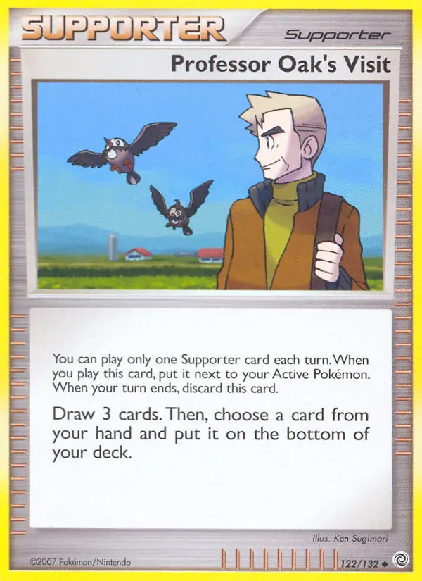 Professor Oak's Visit, 122/132