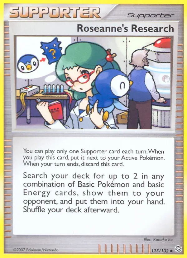 Roseanne's Research, 125/132