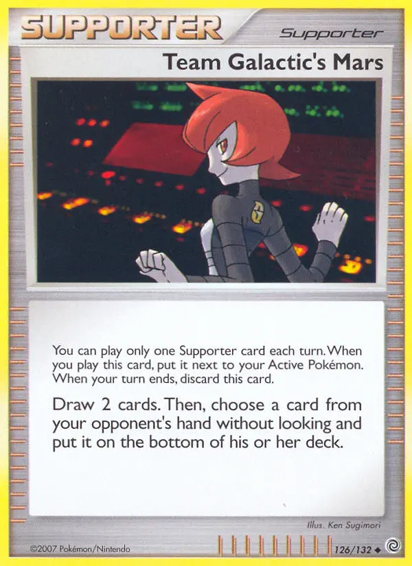 Team Galactic's Mars, 126/132