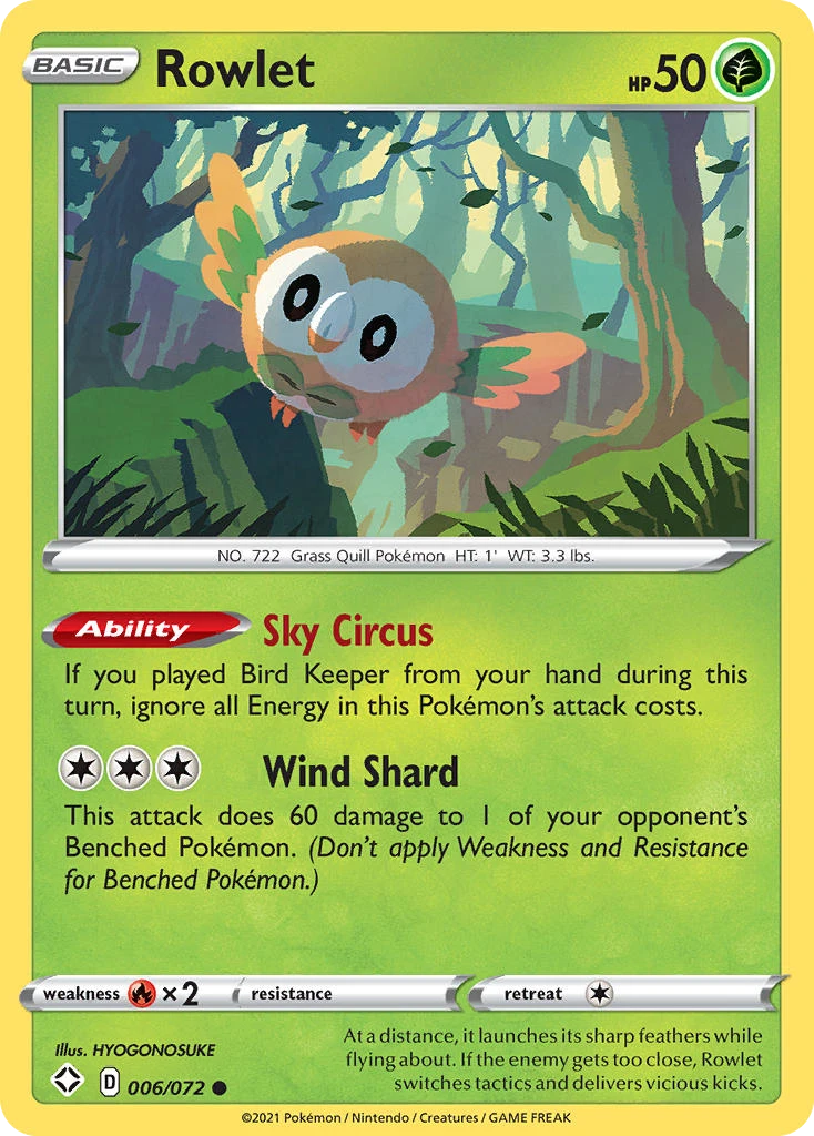 Rowlet, 006/073