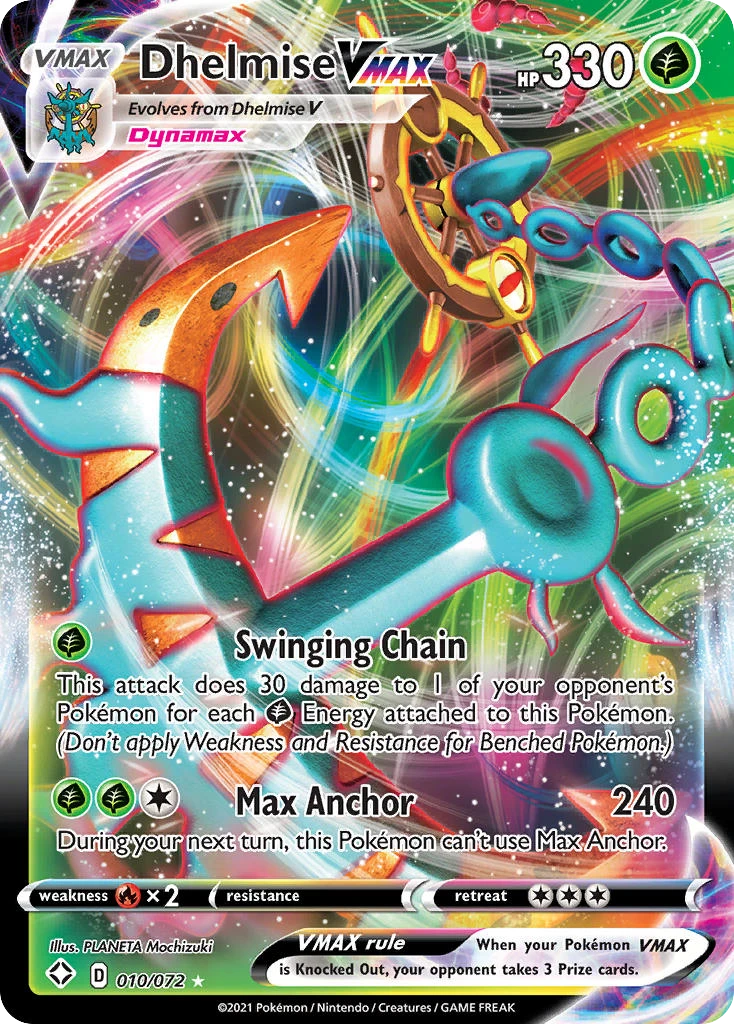 Dhelmise VMAX, 010/073