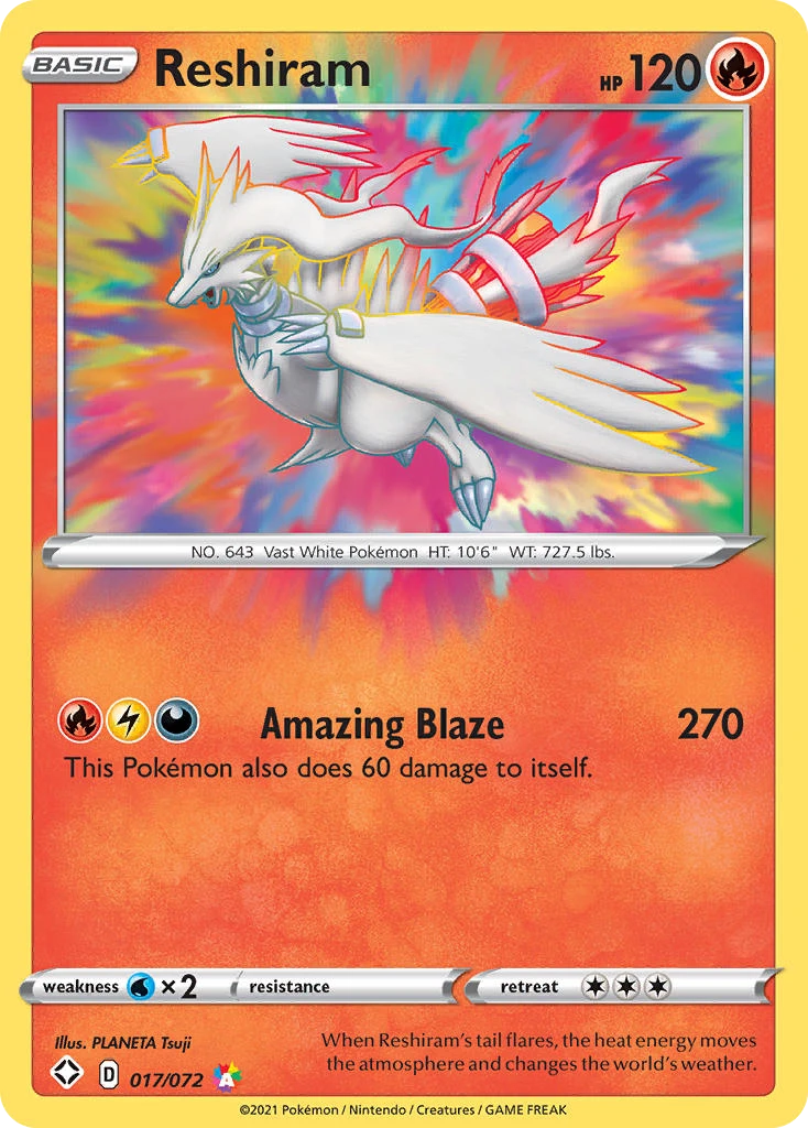 Reshiram, 017/073