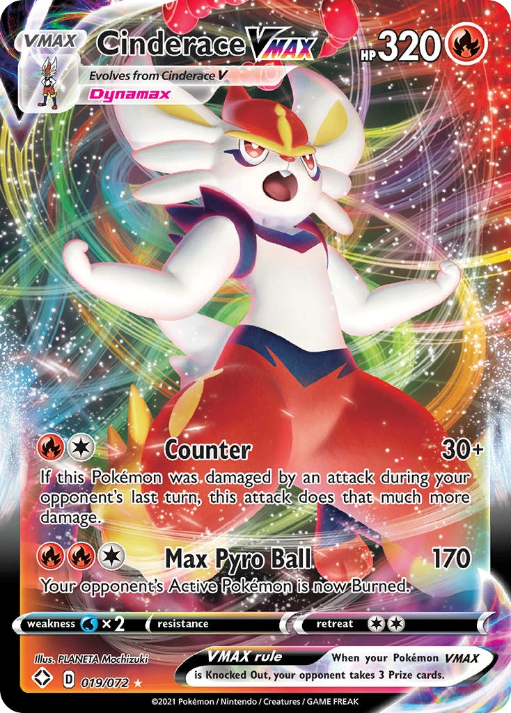 Cinderace VMAX, 019/073