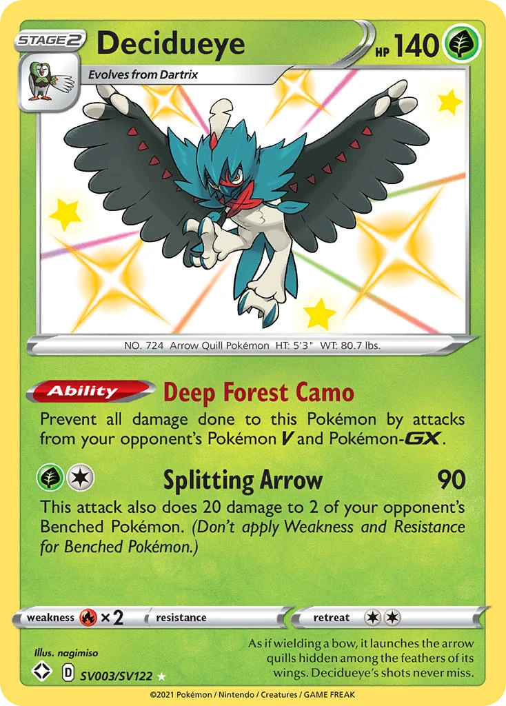 Decidueye, SV003/SV122