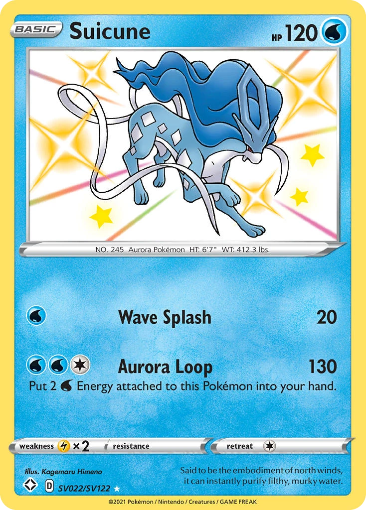 Suicune, SV022/SV122
