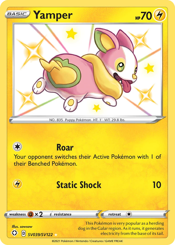 Yamper, SV039/SV122