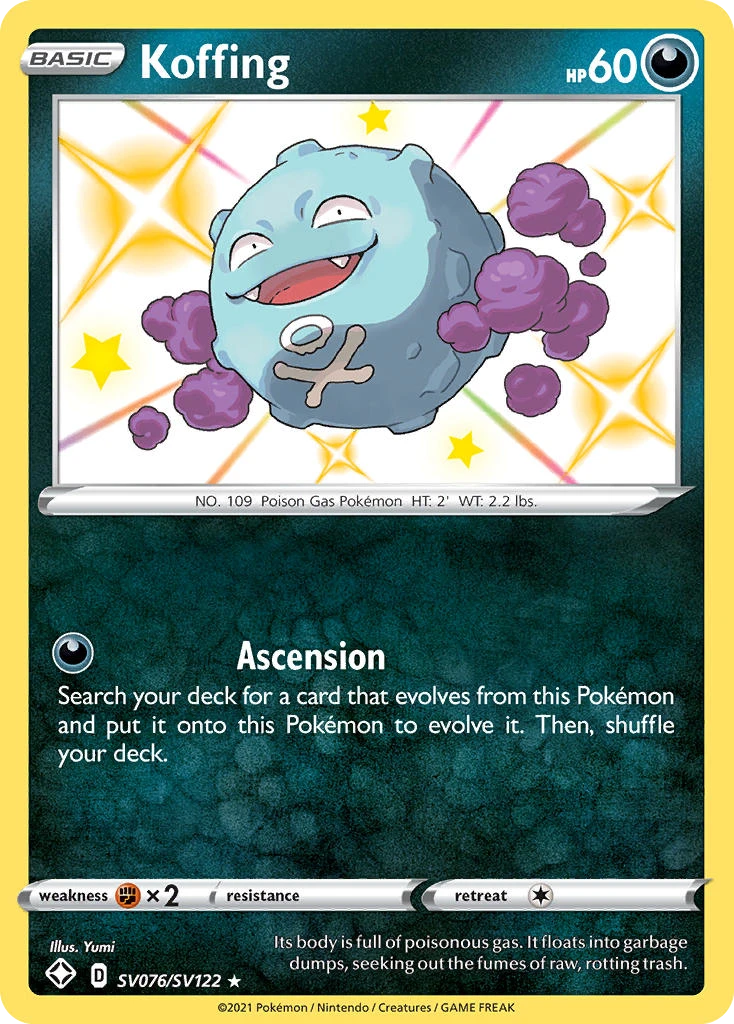 Koffing, SV076/SV122