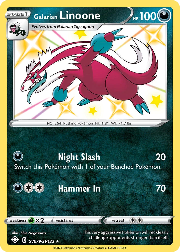 Galarian Linoone, SV079/SV122
