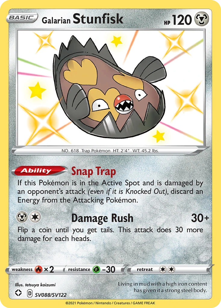 Galarian Stunfisk, SV088/SV122