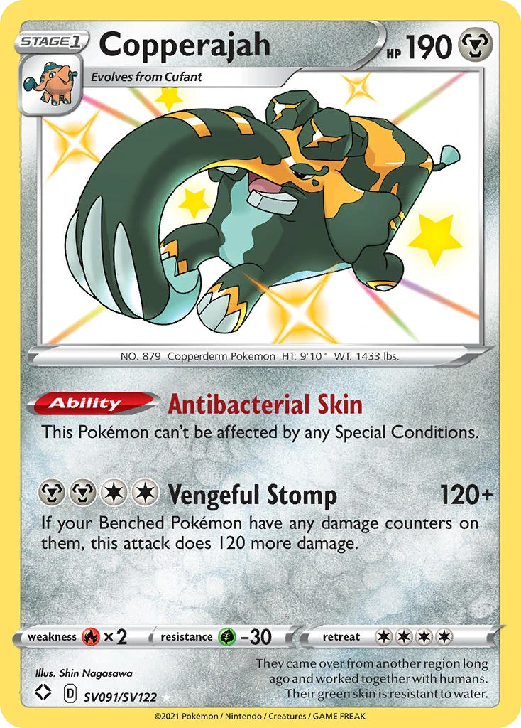 Copperajah, SV091/SV122