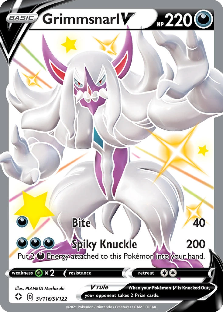 Grimmsnarl V, SV116/SV122