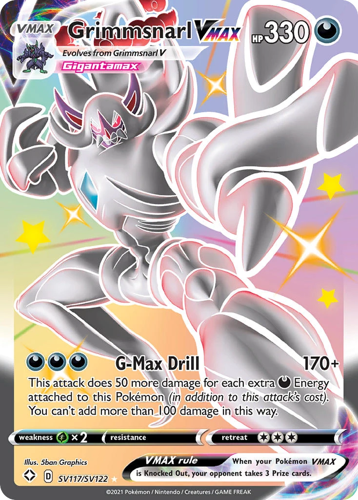 Grimmsnarl VMAX, SV117/SV122