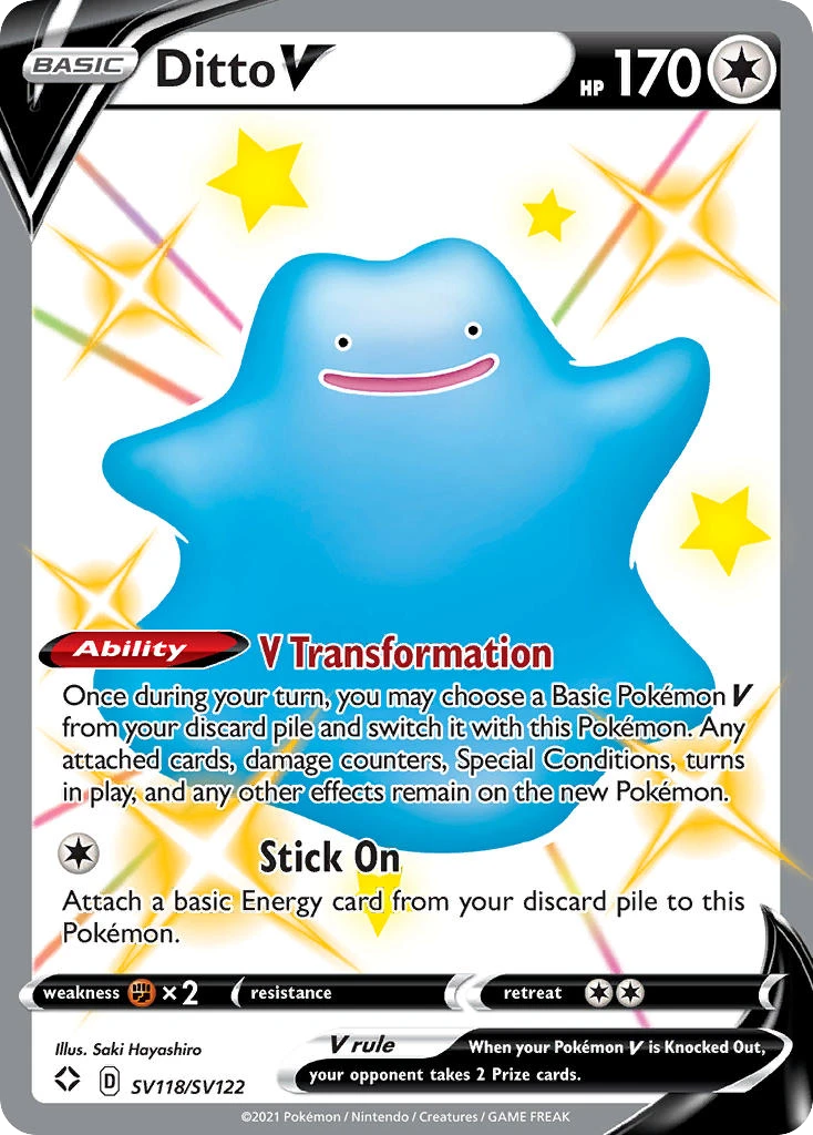 Ditto V, SV118/SV122