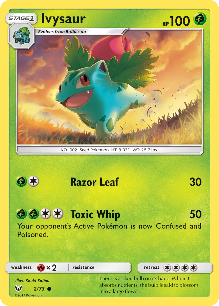 Ivysaur, 002/073