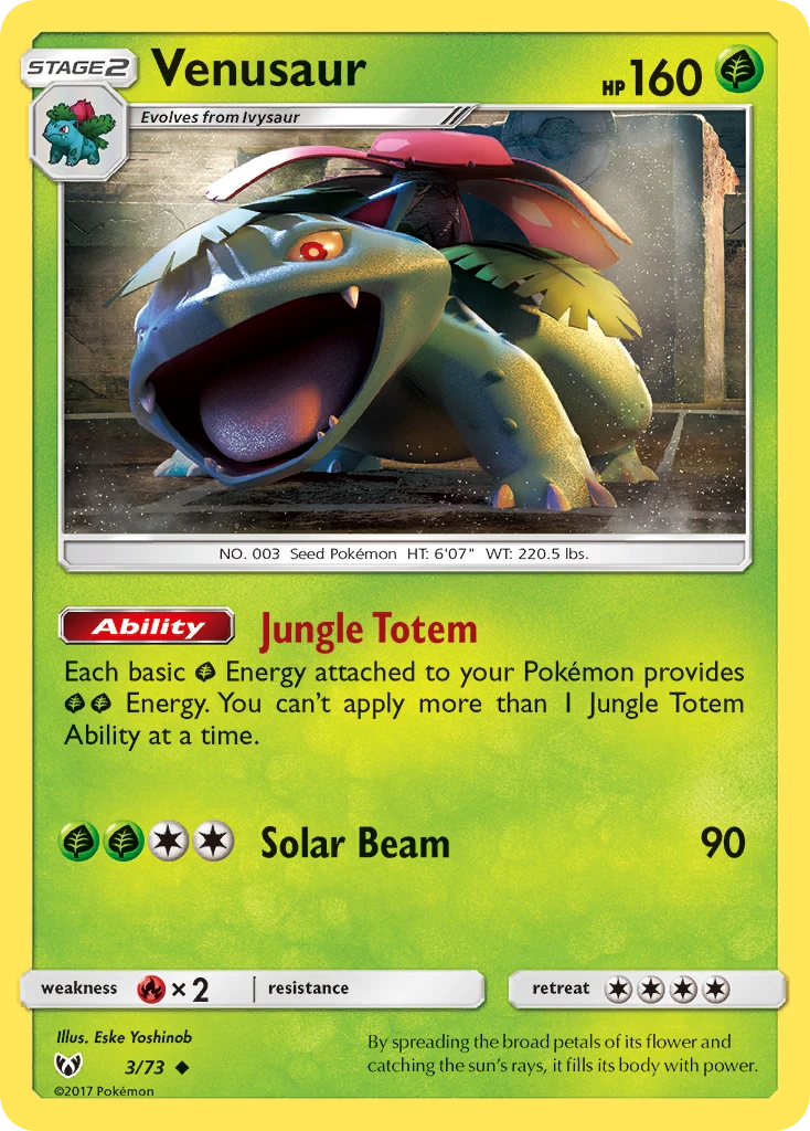Venusaur, 003/073