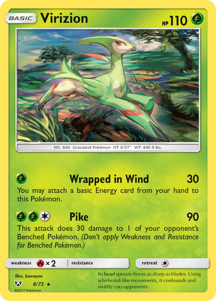 Virizion, 008/073
