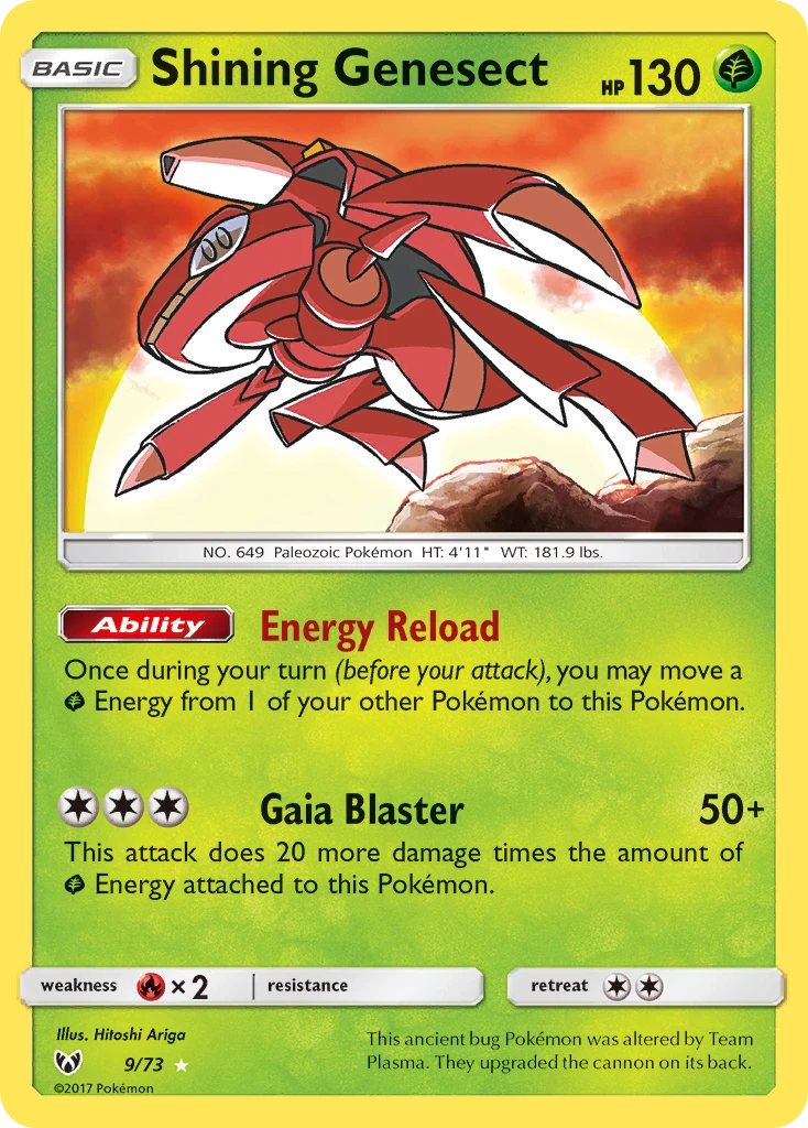Shining Genesect, 009/073